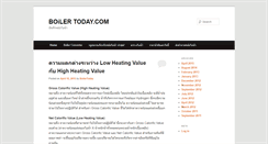 Desktop Screenshot of boilertoday.com